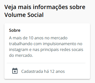 Comprovação de 12 anos de cadastro no Reclame Aqui